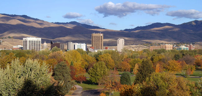 Boise Fall Skyline