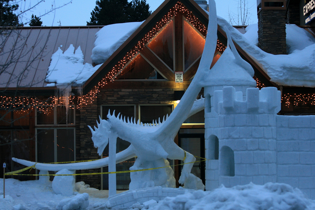 McCall Winter Ice Sculpture